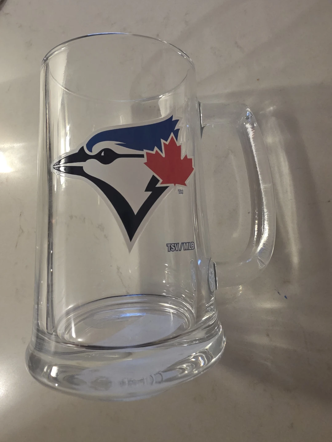 Toronto Blue Jays Beer Stein Glass 15 oz