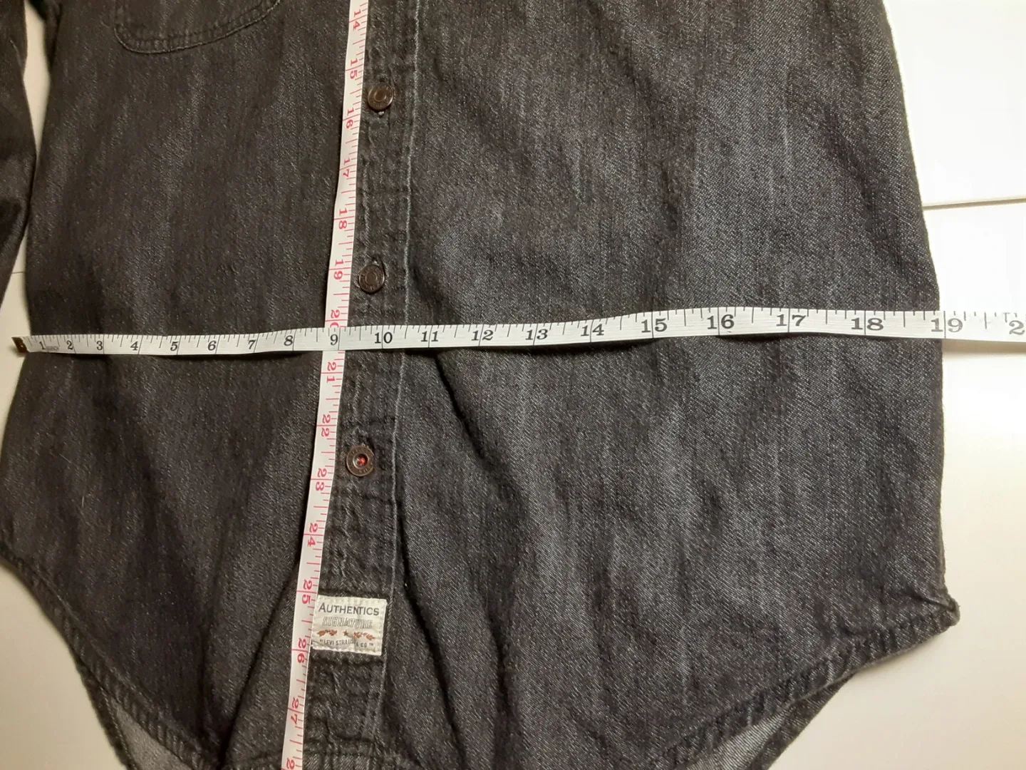 Signature by Levi Strauss & Co. - Long Sleeve Shirt | S: SM image indicator(8)