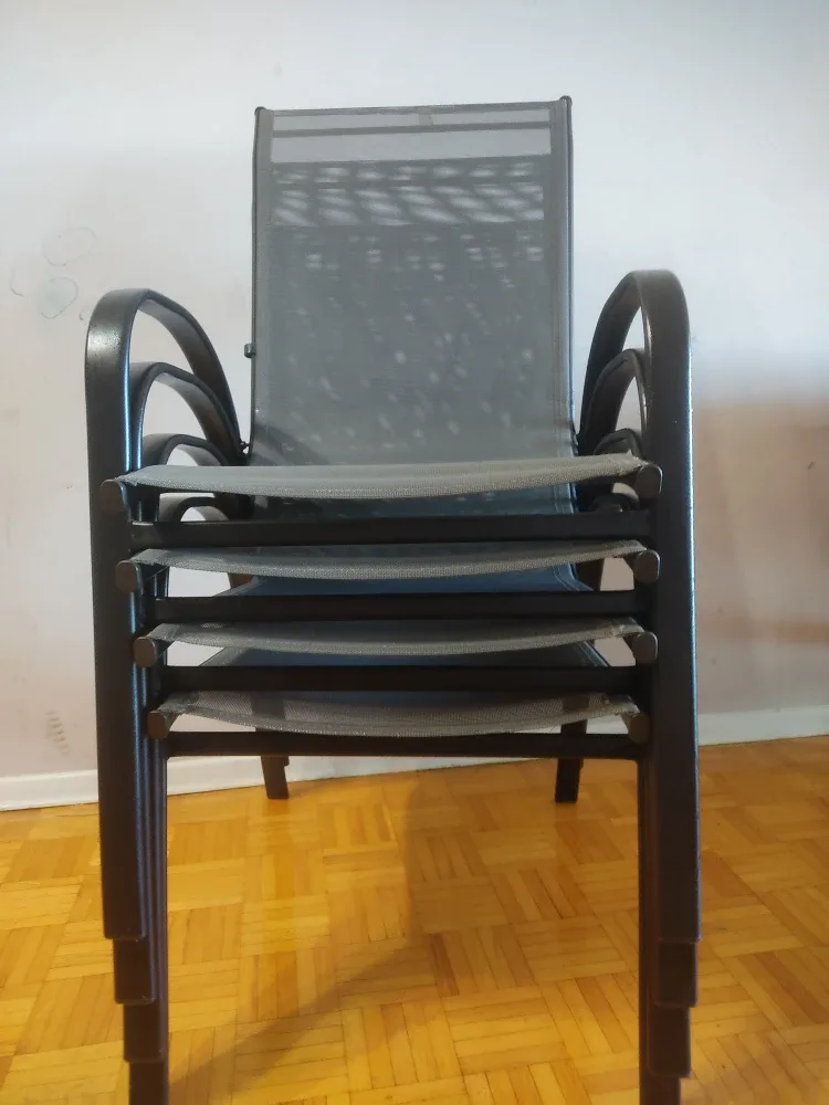 Set of 4 Outdoor Patio Chairs