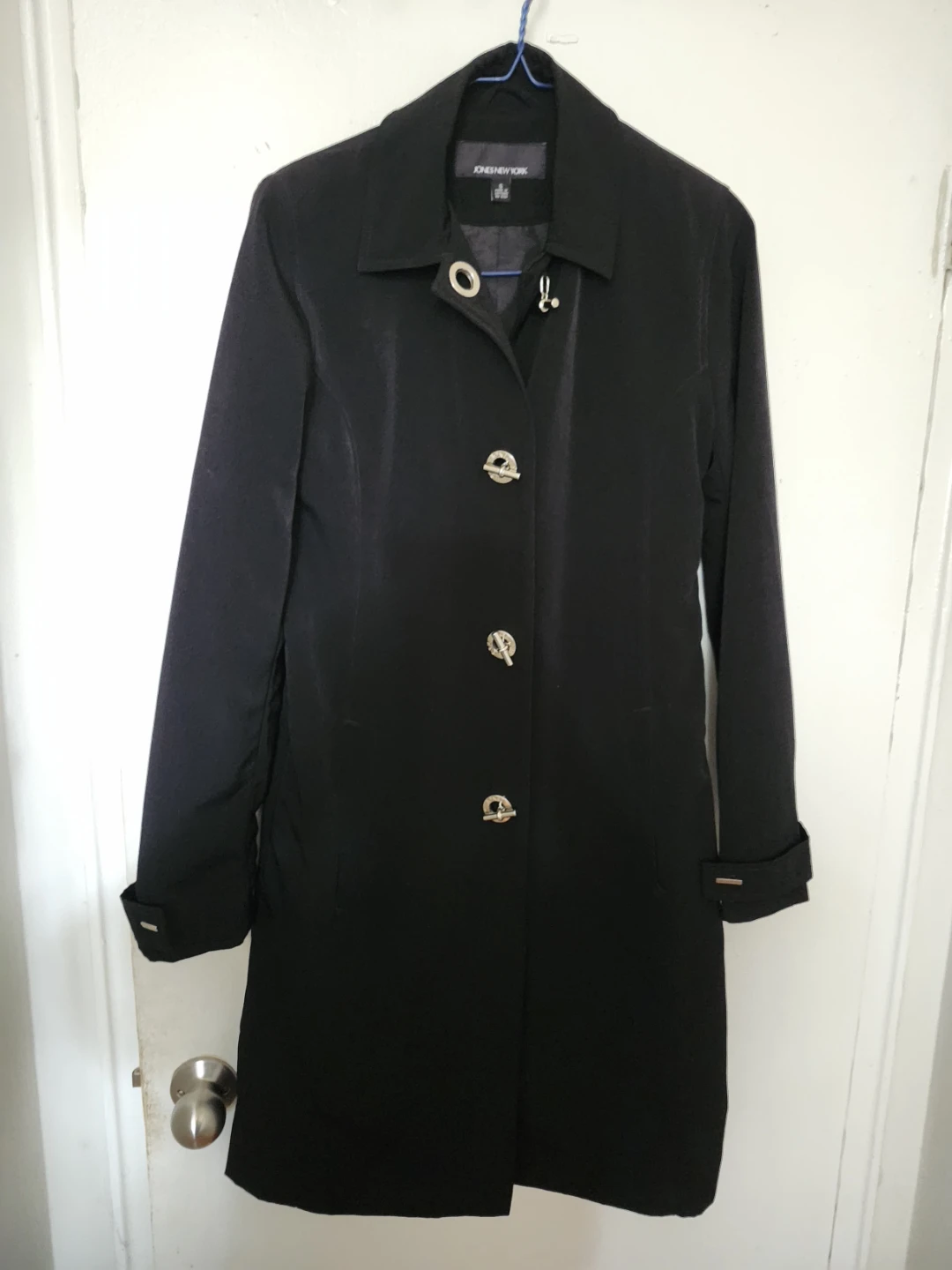 Jones New York Black Coat - Size Small