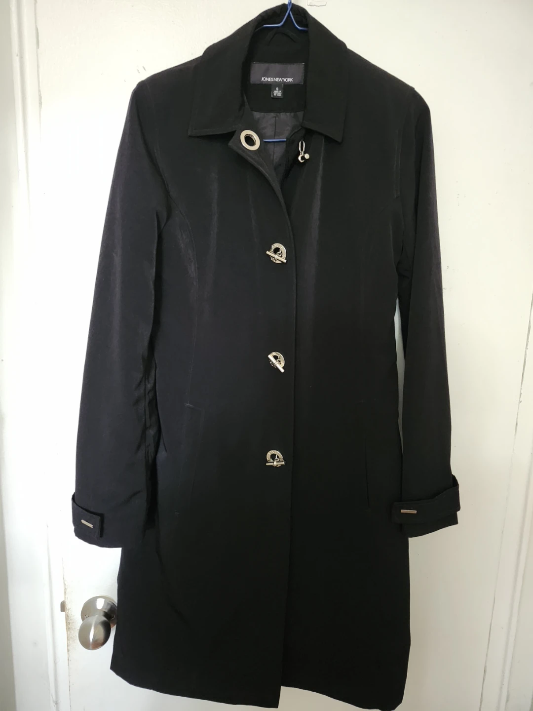 Jones New York Black Coat - Size Small - photo 2