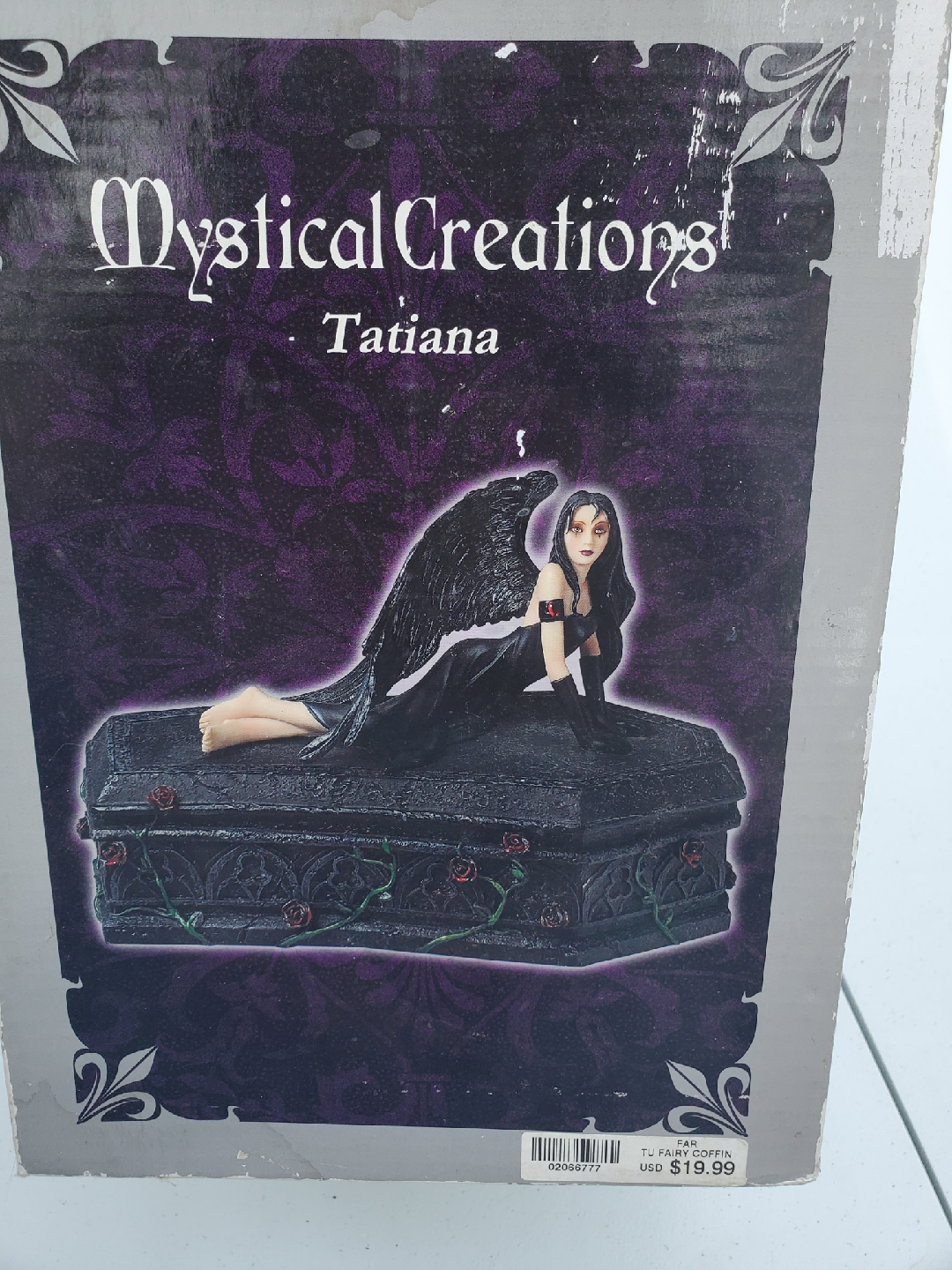 Mystical Creations Tatiana Fairy Coffin Figurine