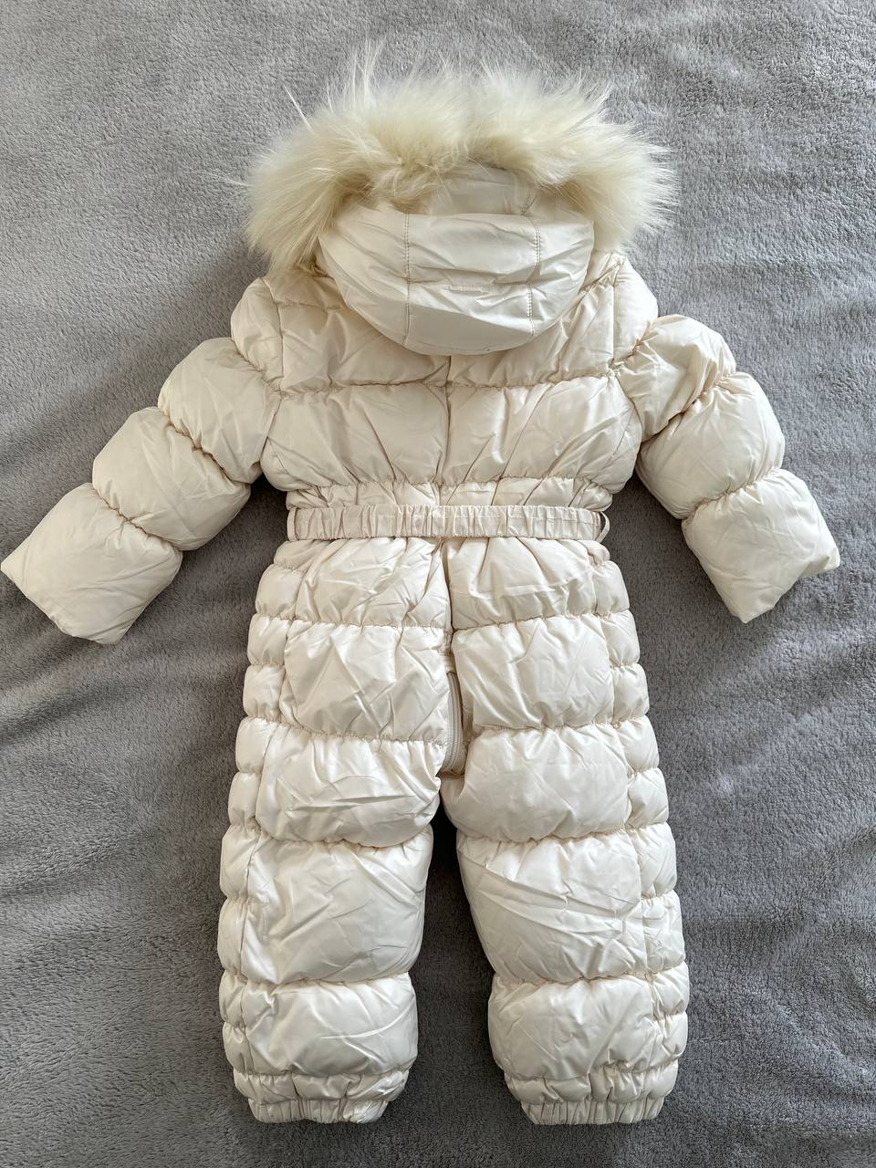 New JDL Junior White Padded Snowsuit Size 86cm - photo 5