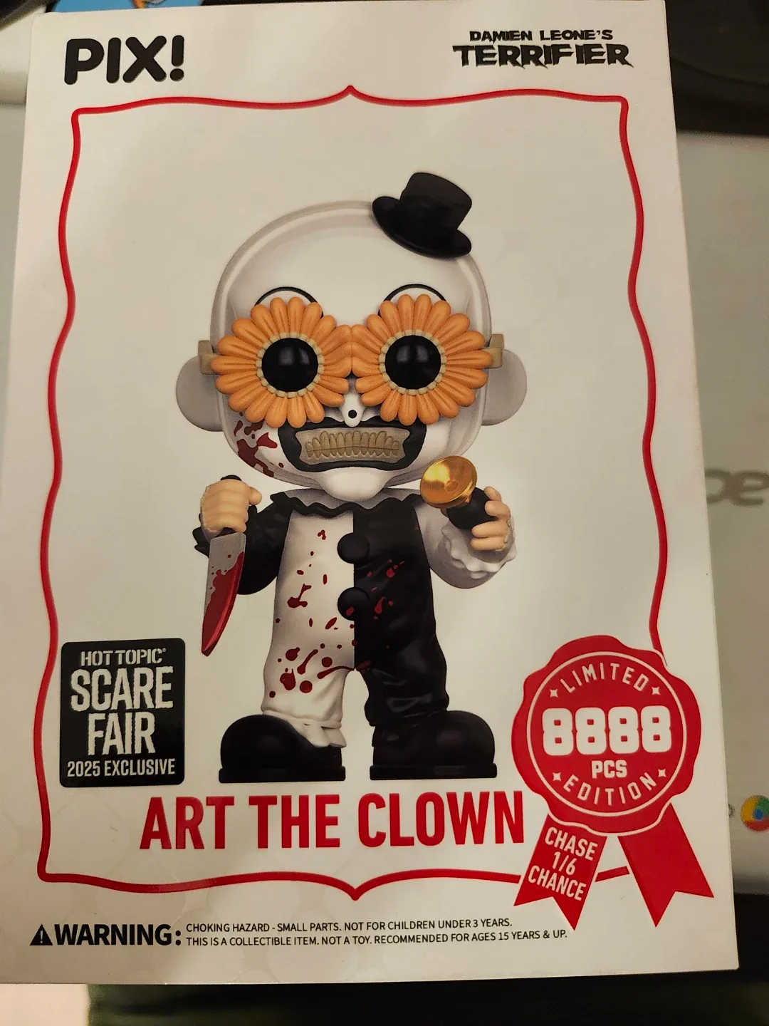 Funko POP! Terrifier Art the Clown Limited Edition
