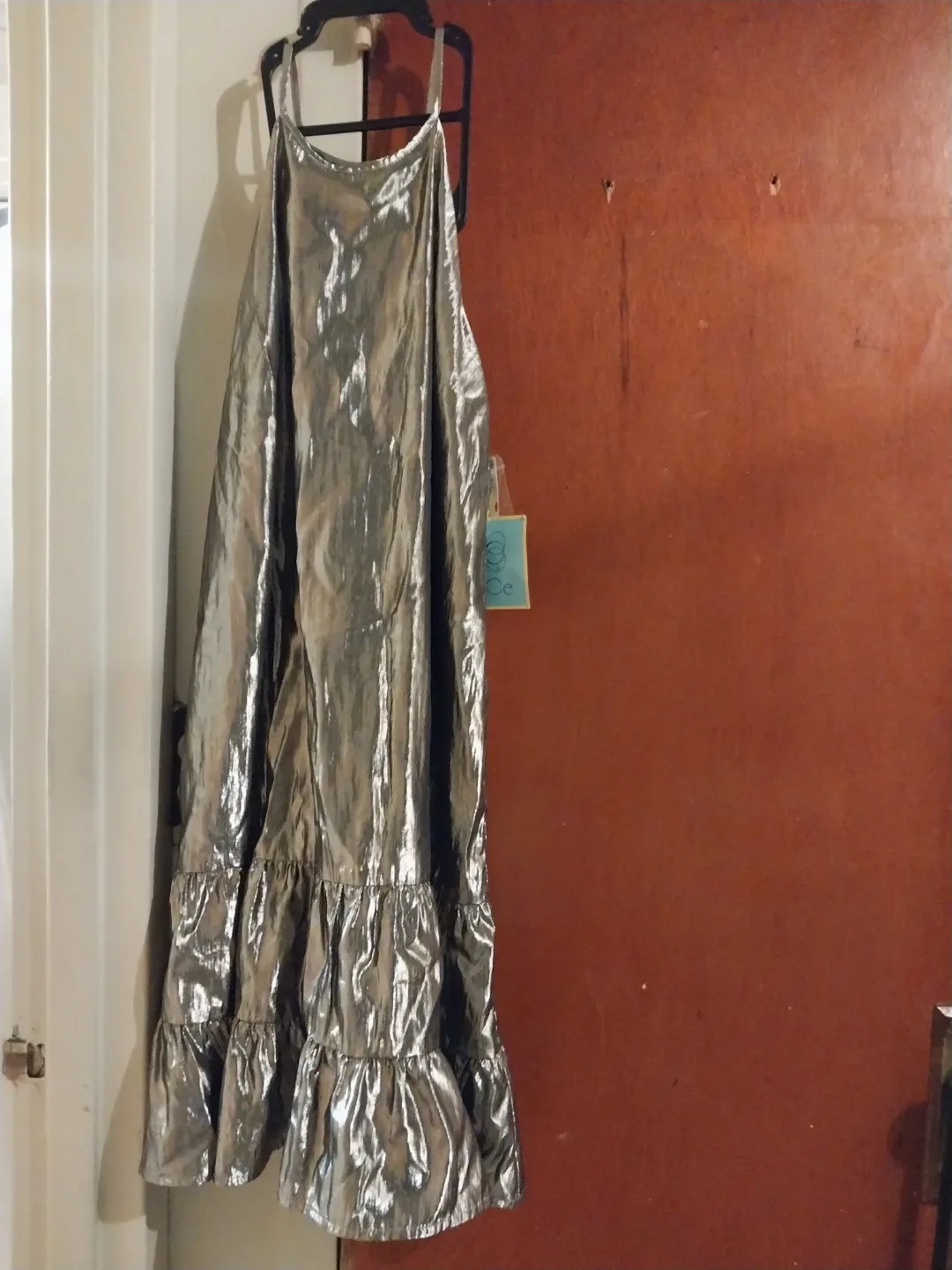 CeCe Silver Charm high neck Dress - Size XS NWT image indicator(2)