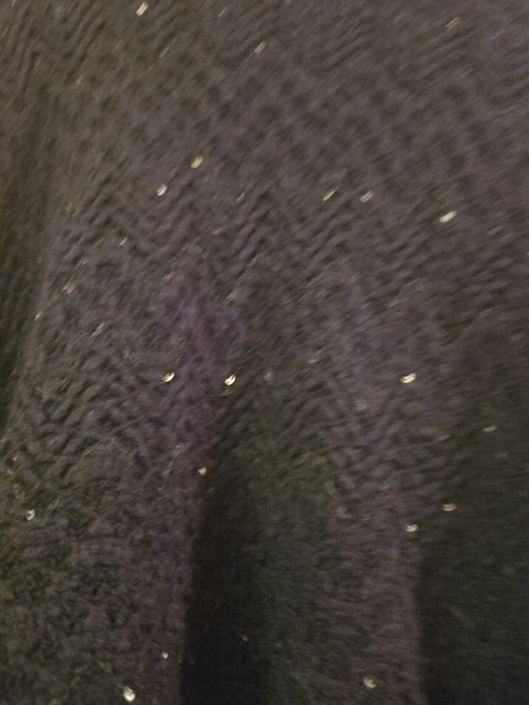 Black sparkle panco sweater size fits all - photo 2