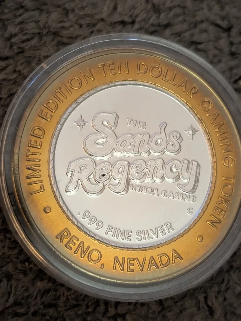 Sands Regency Reno Rodeo Bull Rider Token