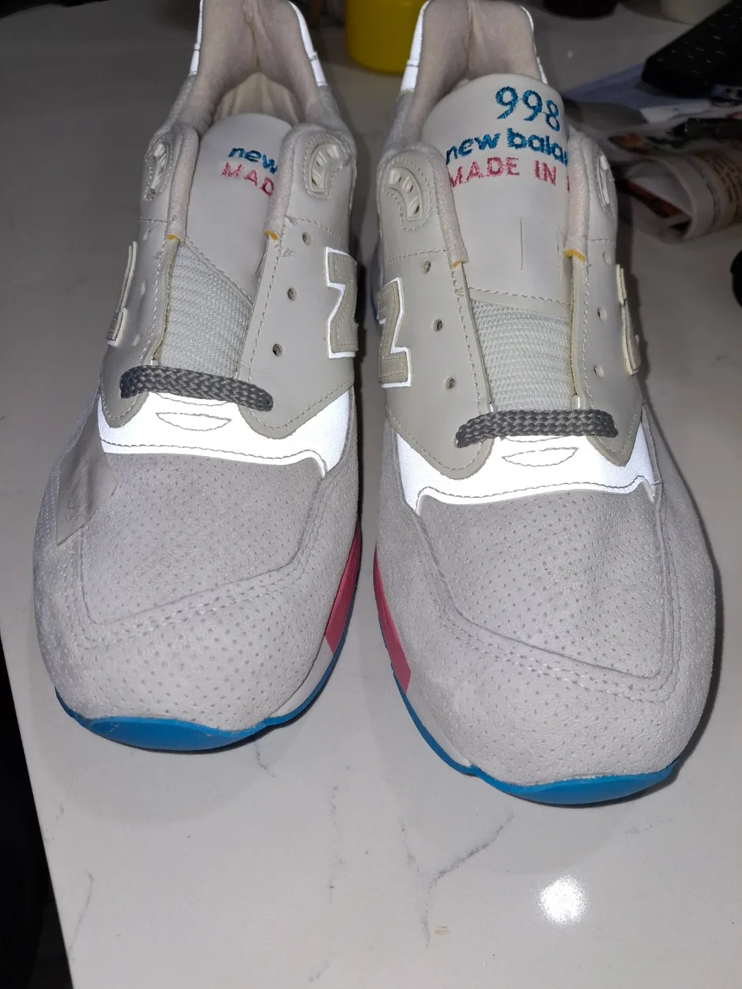 New Balance 998 Grey Sneakers image indicator(2)