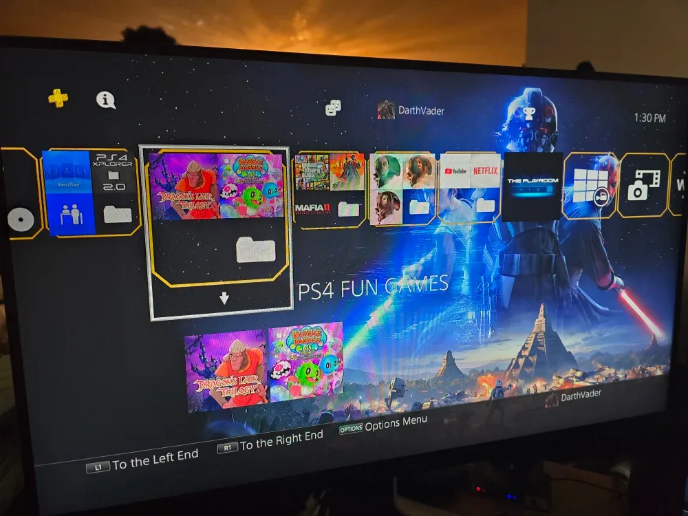 Ps4 Special Edition StarWars Darth Vader Edition on CFW 9.00 image indicator(6)