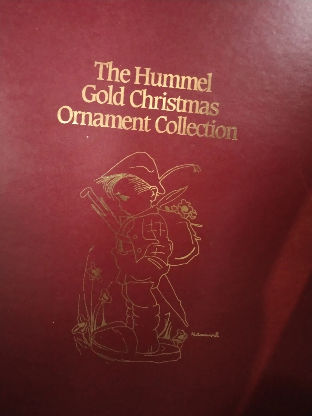 Hummel Gold Christmas Ornament Collection