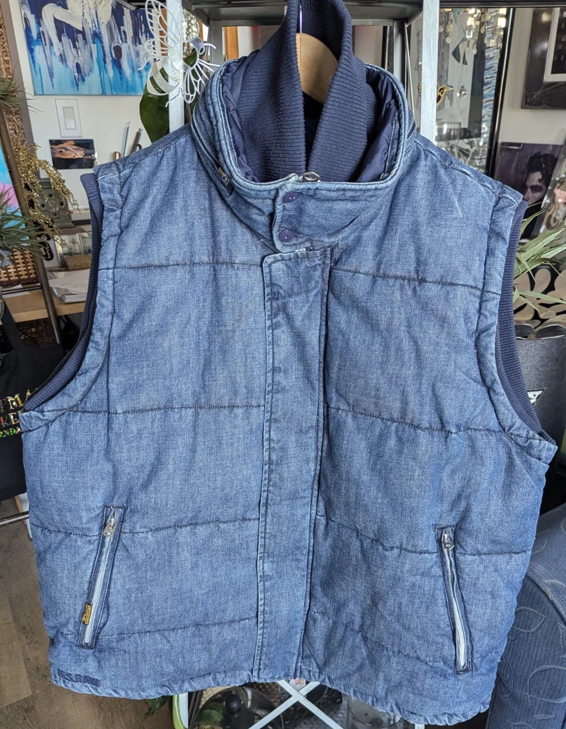 G-Star 'Whistler collection' Men's LG down puffer vest