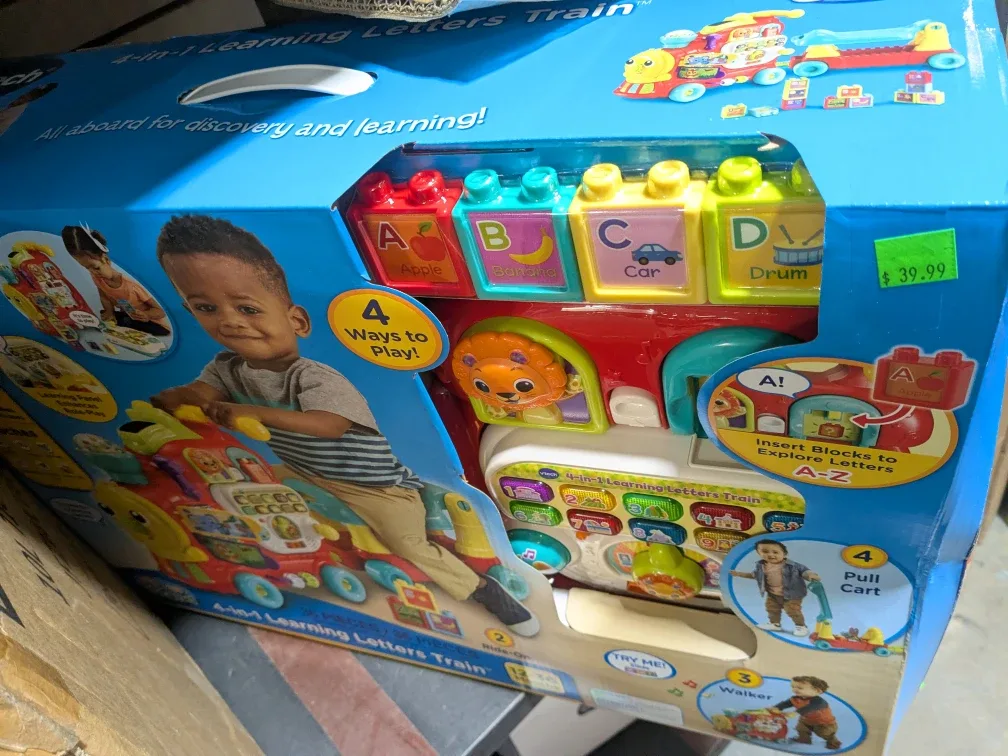 VTech 4-in-1 Learning Letters Train - New in Box!