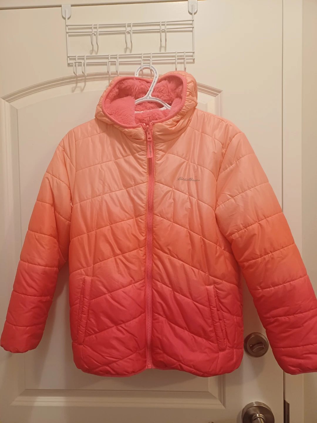 Eddie Bauer Kids Reversible Puffer Jacket XL (14/16)
