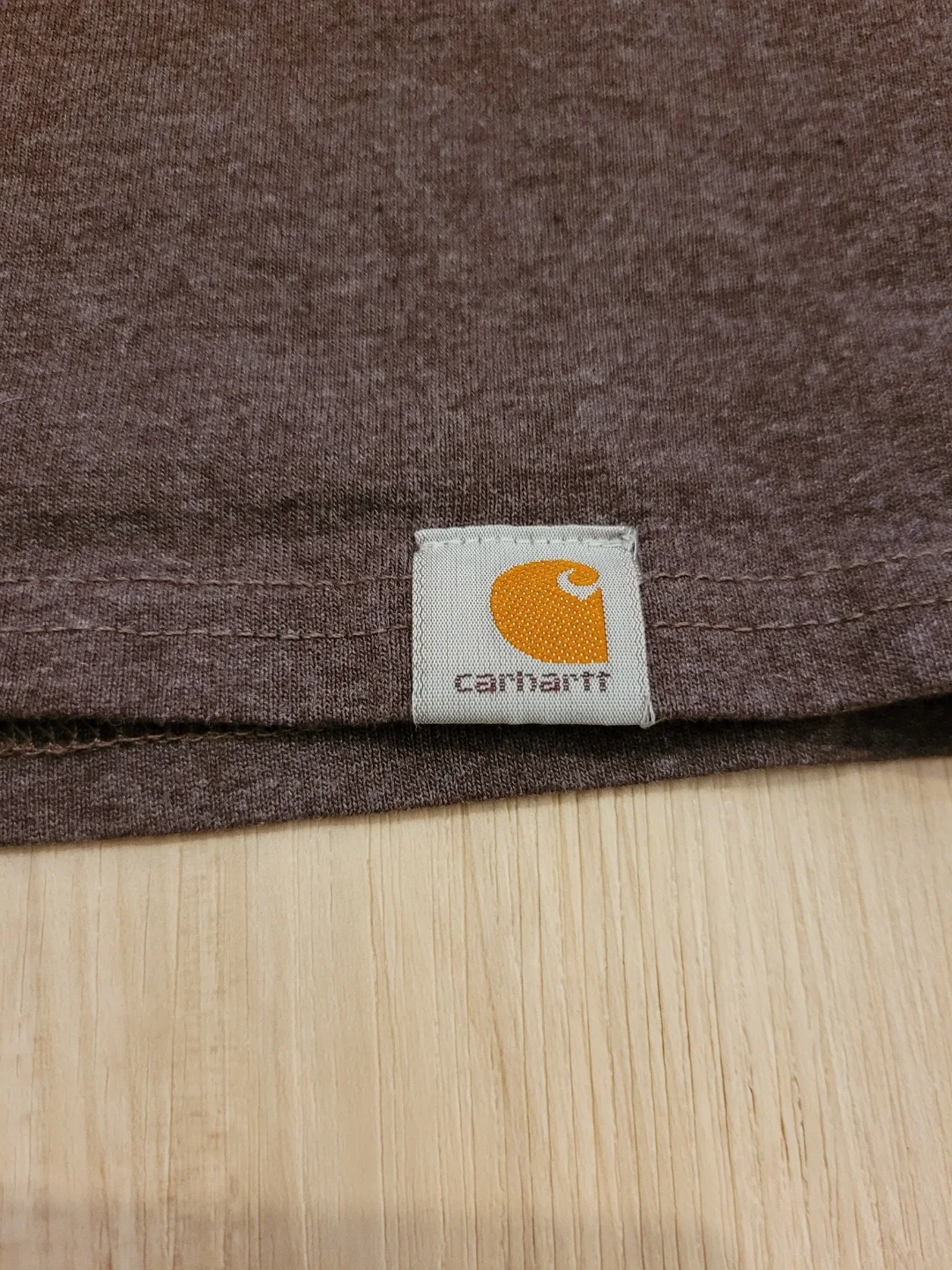 CarHartt T Shirt Brown Womens Sz Large loose image indicator(4)