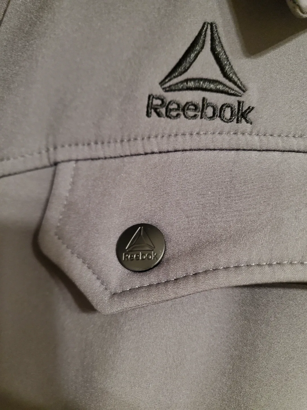 Reebok Grey Large Winter Jacket 🥕 image indicator(10)