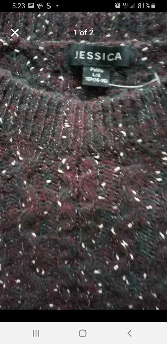 Jessica Petite L/G Sweater