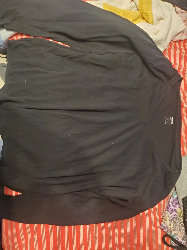 Old Navy Black Long Sleeve Shirt, M