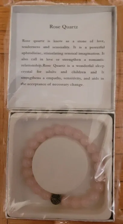 Rose Quartz Bracelet🥕🎯