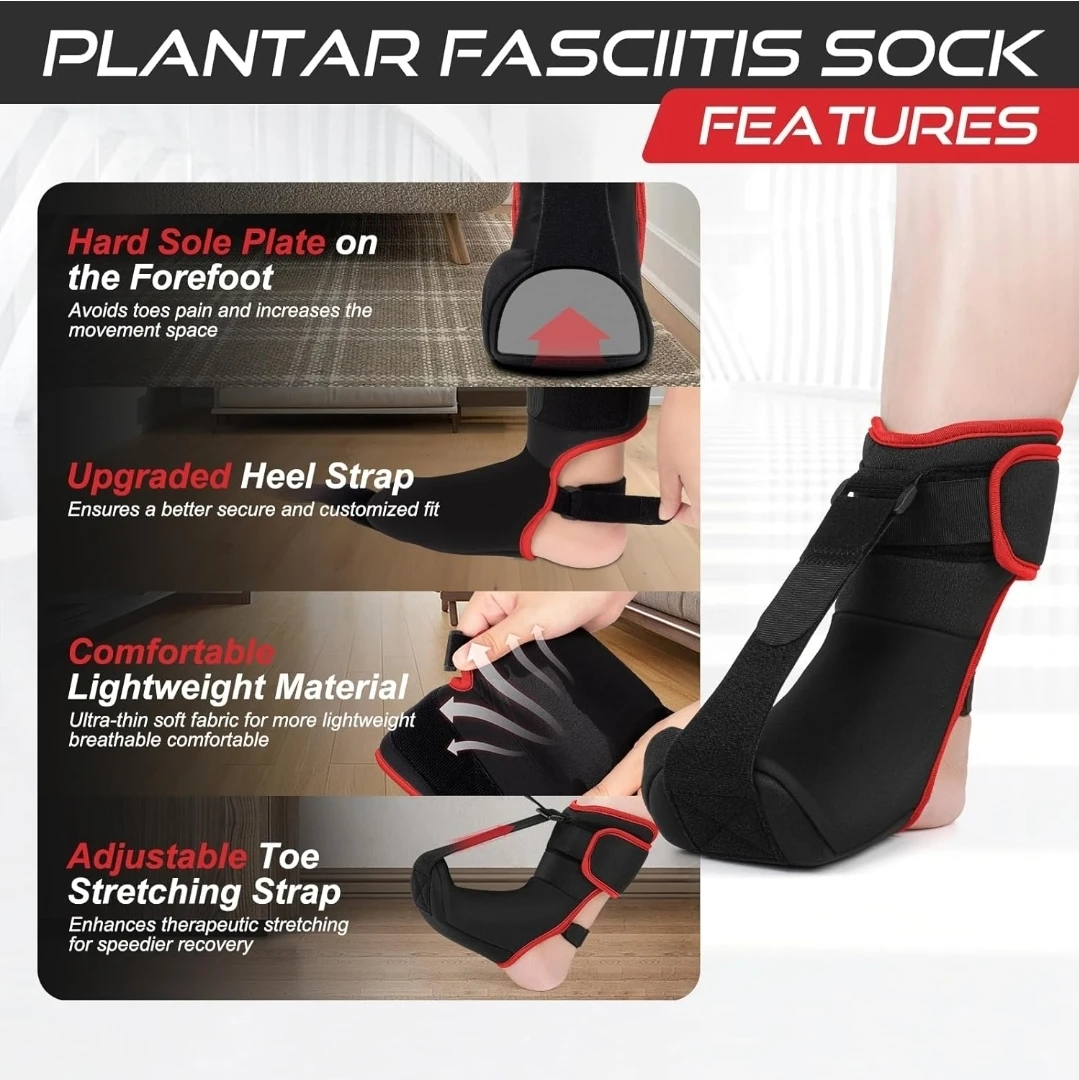 Plantar Fasciitis Night Splint Sock