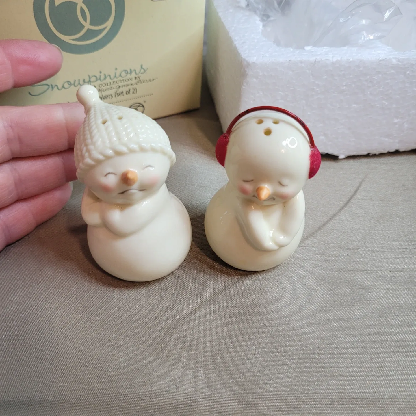 Department 56 Snowpinions Sweet Treats Salt & Pepper Shaker Set image indicator(7)