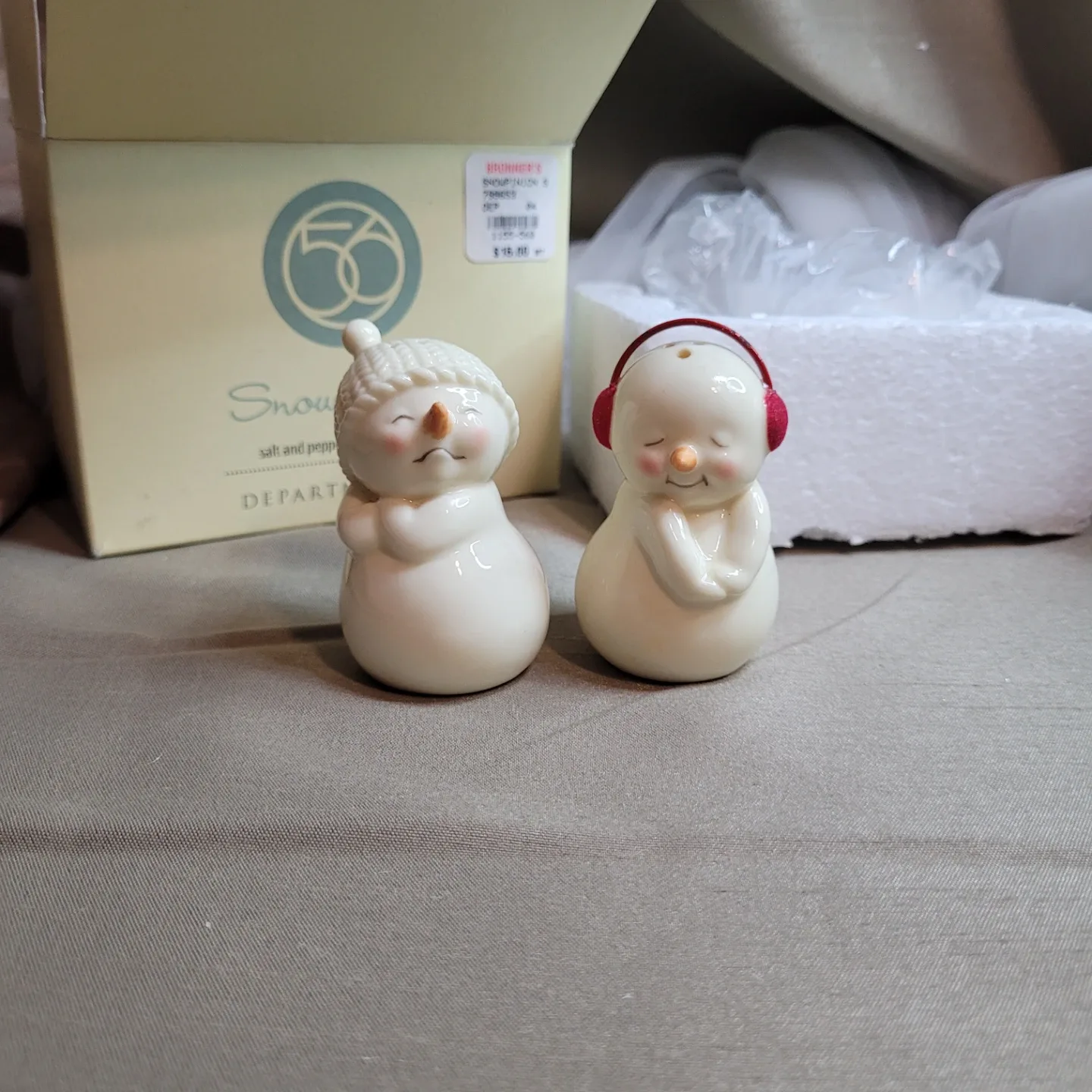 Department 56 Snowpinions Sweet Treats Salt & Pepper Shaker Set image indicator(9)