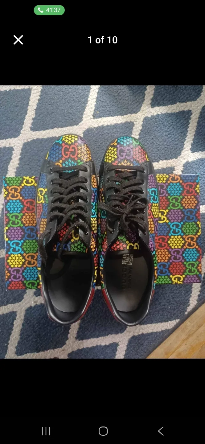 Gucci Men's Sneakers, Size 11 image indicator(3)