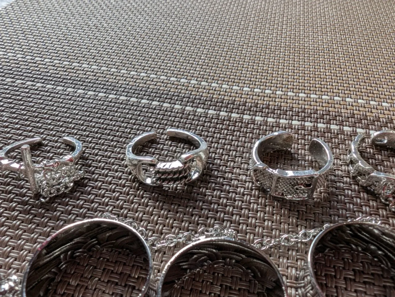 Assorted Silver Rings image indicator(2)