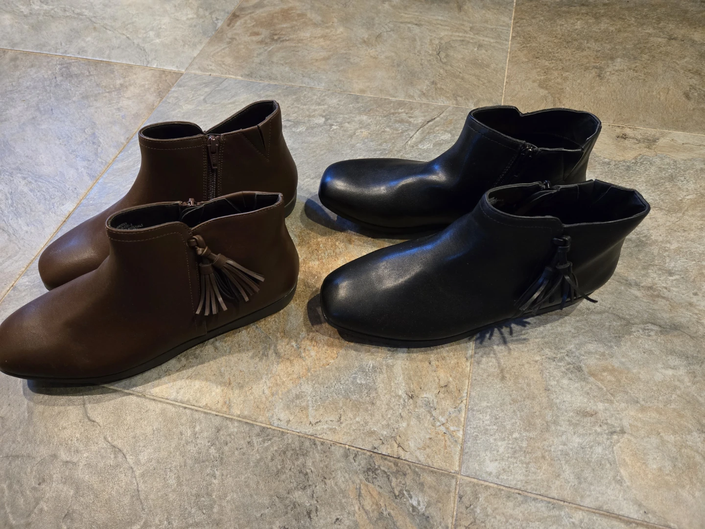 Comfortview Ankle Boots with Tassels - photo 2