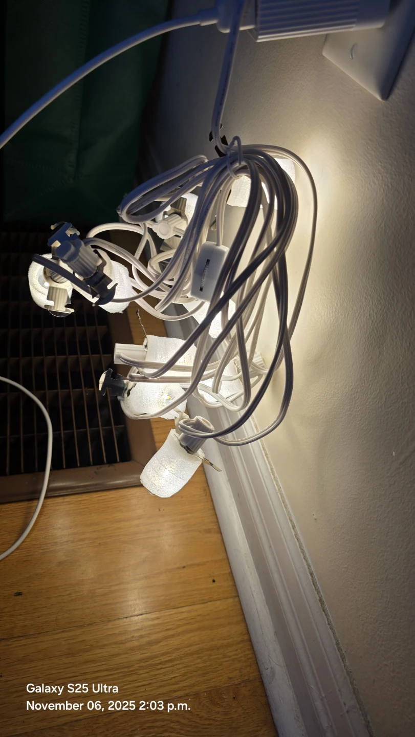 WATERGLIDE  Accessory Cord with 10  Clear Bulb - photo 2