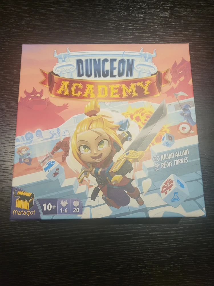 Dungeon academy board game
