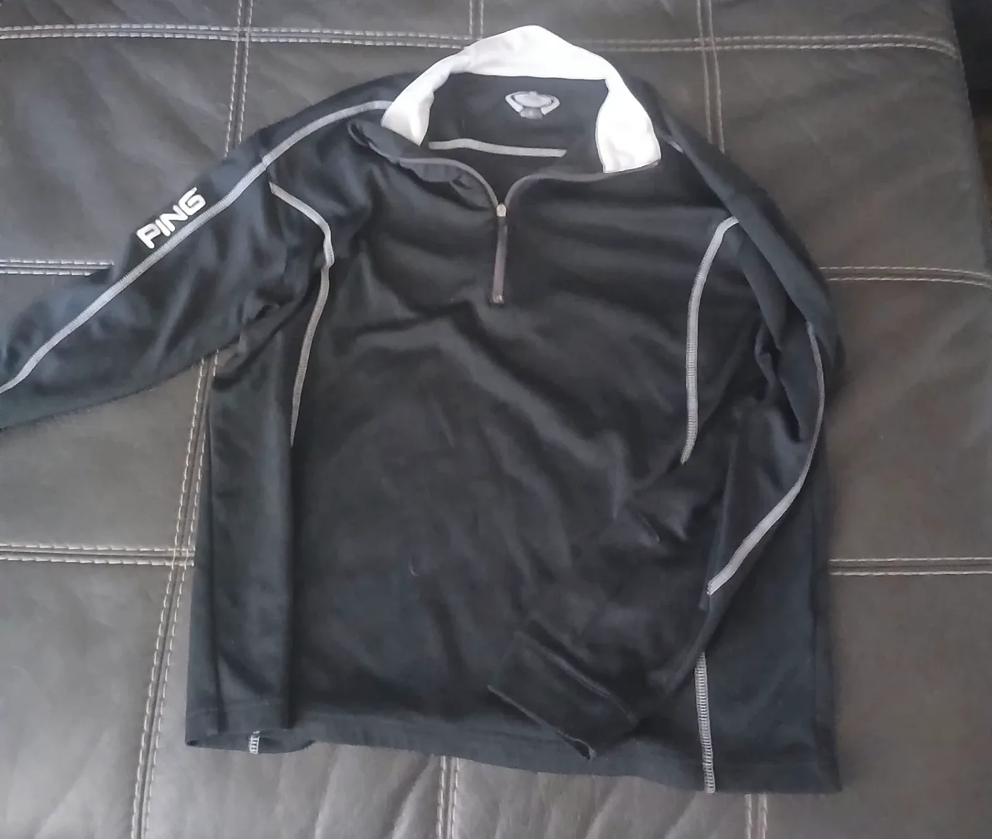 PING Collection Black Pullover - Size M