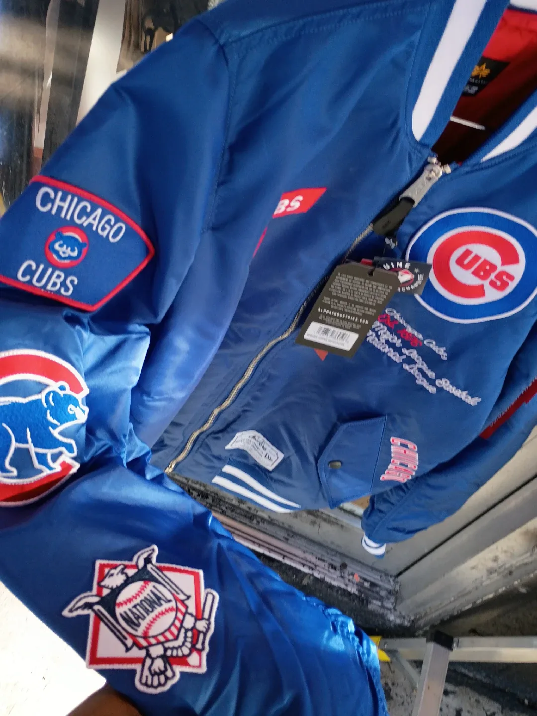 Alpha Industries Chicago Cubs Bomber Jacket image indicator(2)