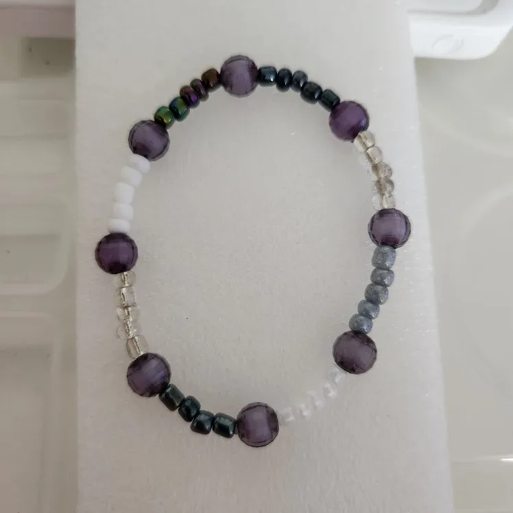 Handmade Beaded Bracelet For Sale image indicator(2)