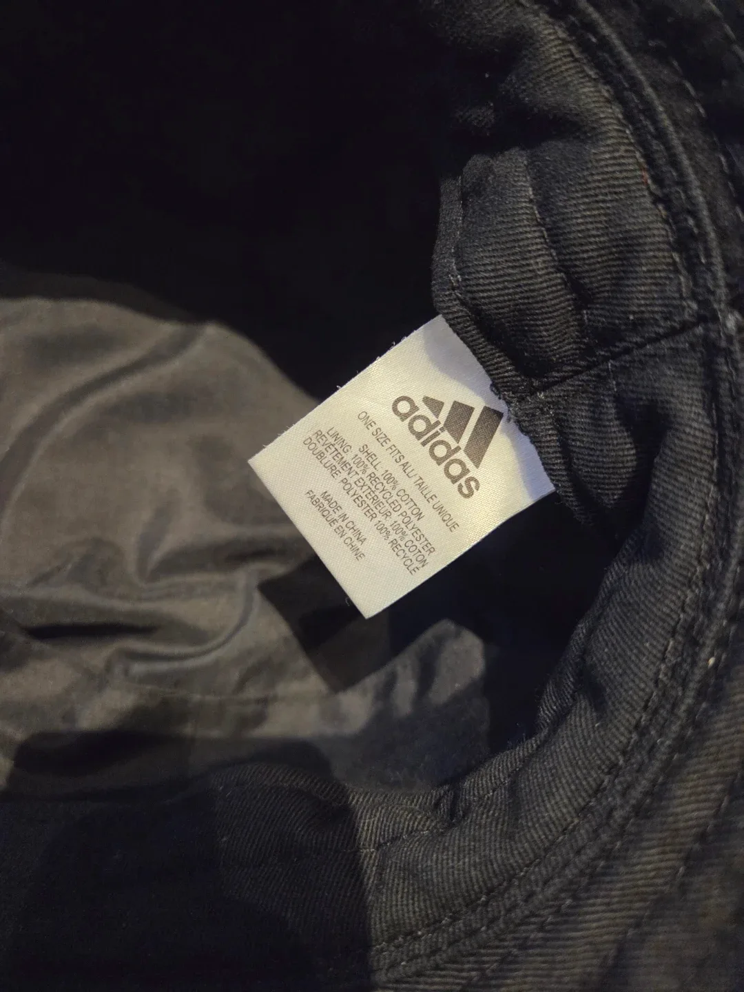 Adidas Black Bucket Hat - One Size image indicator(2)