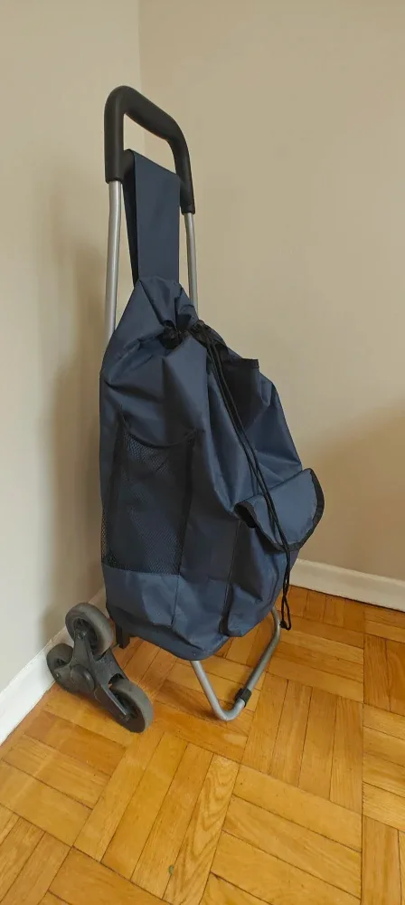 Blue Folding Shopping Cart image indicator(2)