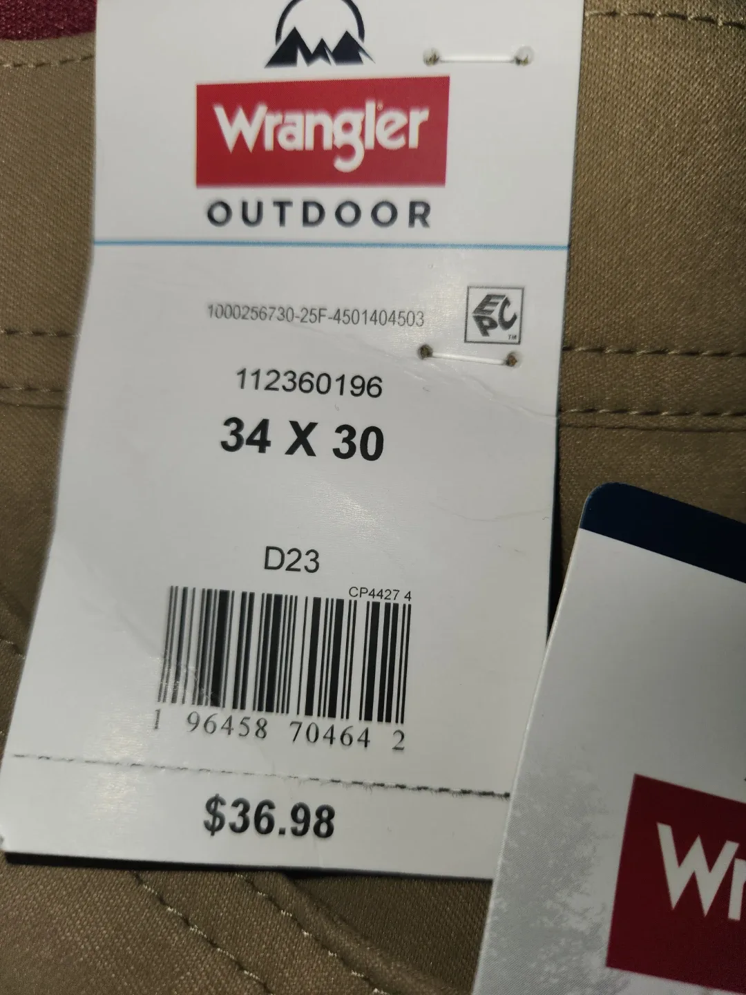 Men's Wrangler Pants with zippered pockets image indicator(3)