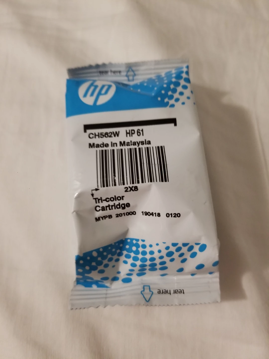 HP 61 Tri-Color Ink Cartridge - New
