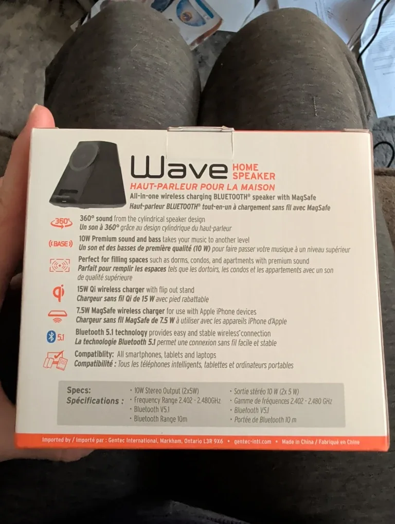 iQ Wave Home Speaker with MagSafe image indicator(2)