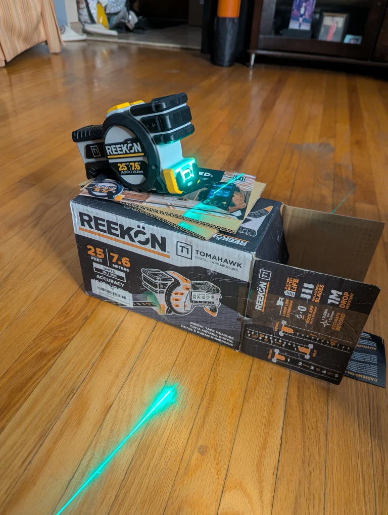 Reekon T1 Tomahawk Digital Tape Measure - photo 4