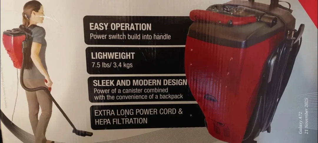 Charlescraft Backpack Vacuum image indicator(2)