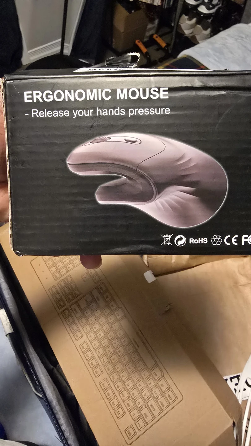 Ergonomic Mouse - Release your hands pressure