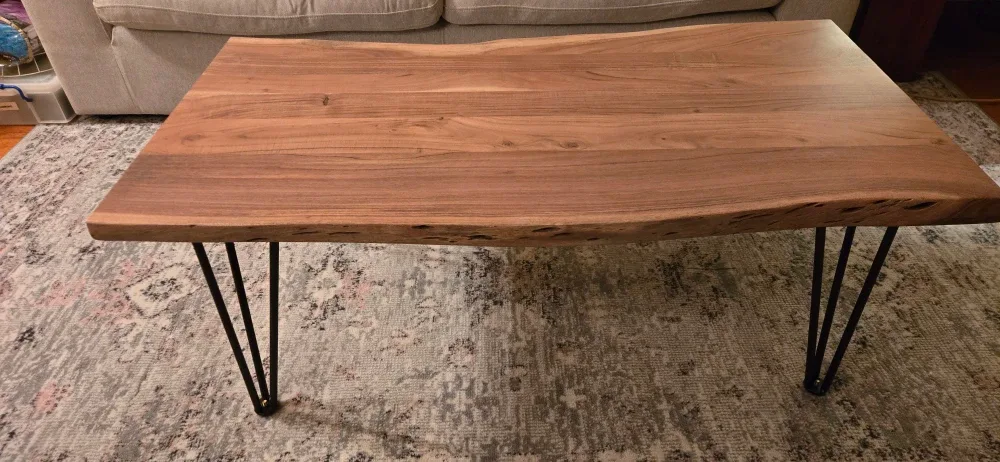 Acacia Live Edge Wood Coffee Table image indicator(6)