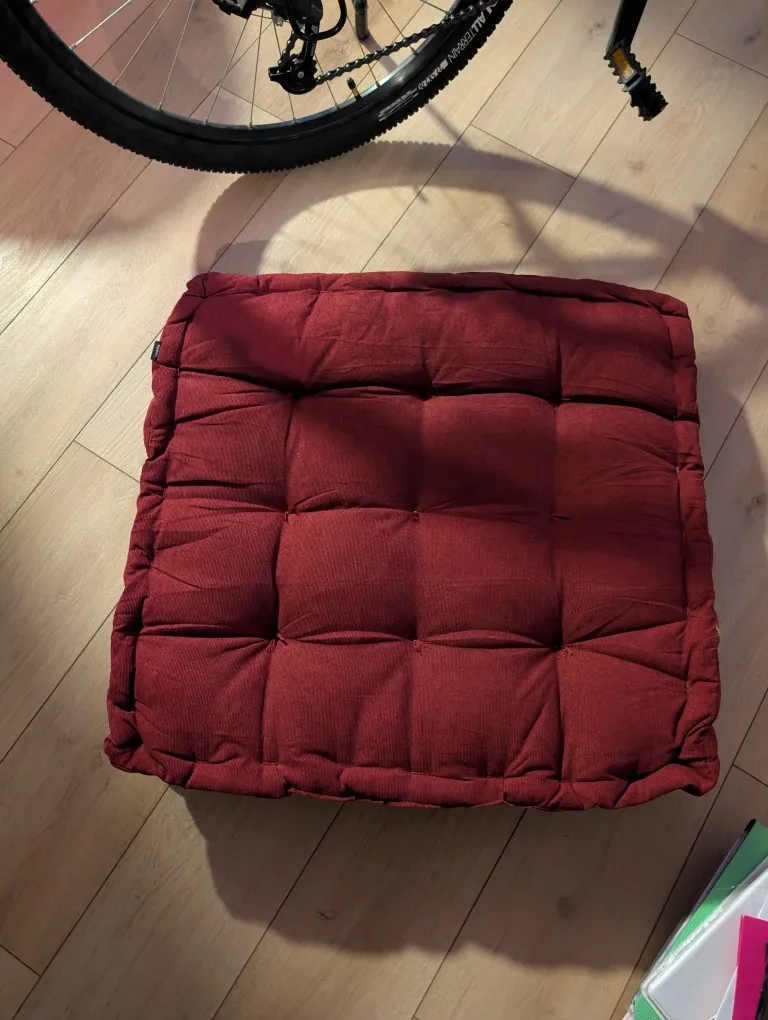 Red Floor Cushion