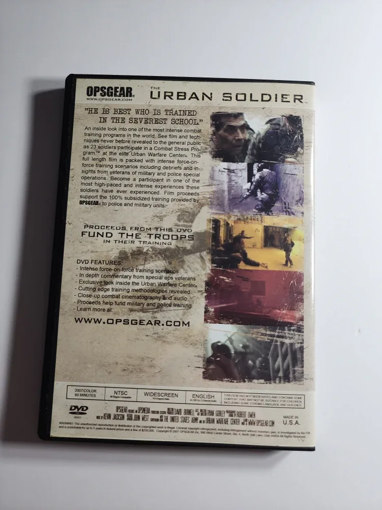 The Urban Soldier DVD image indicator(2)