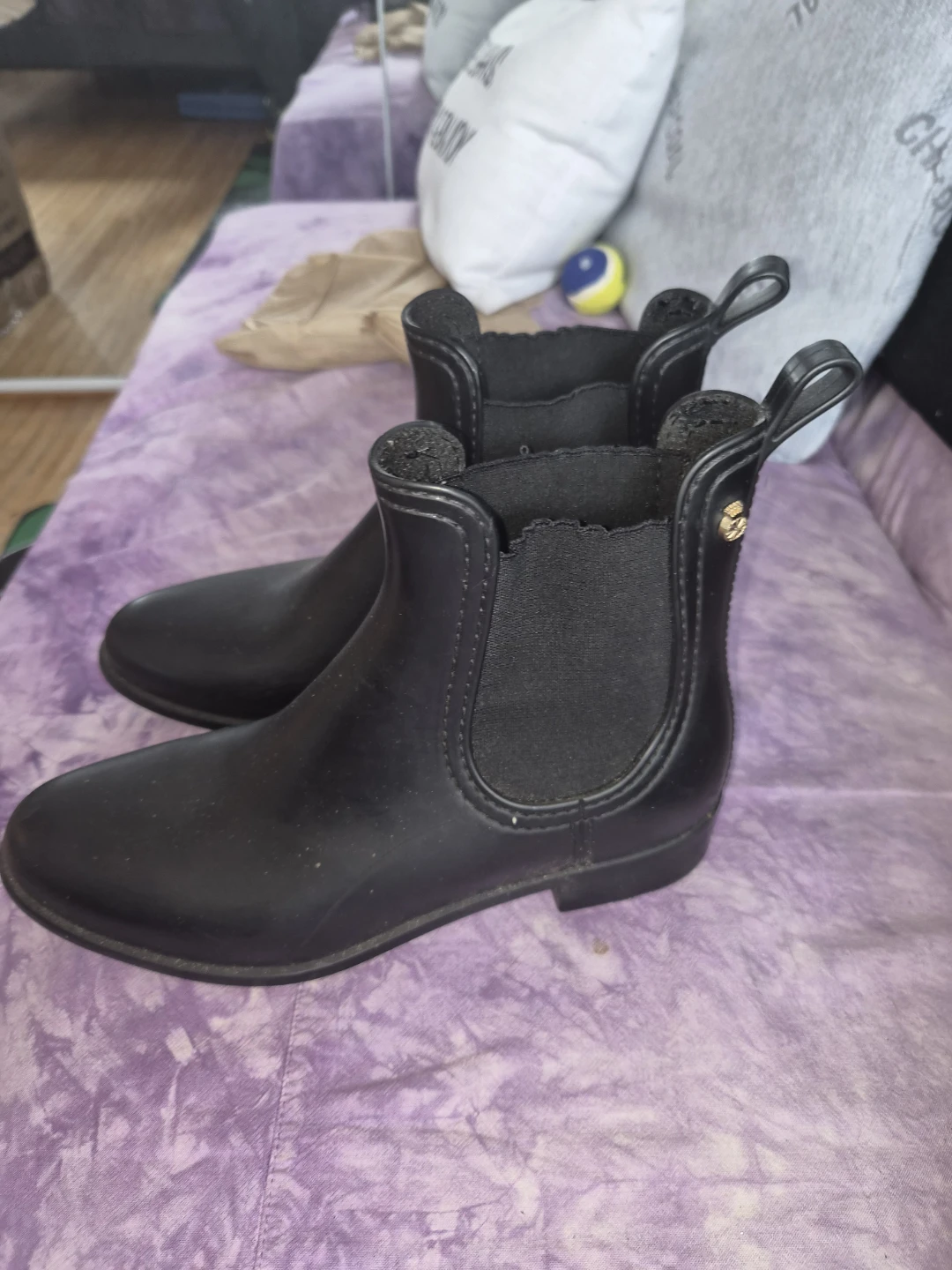 Ilse Jacobsen Black Chelsea Rain Boots - photo 2