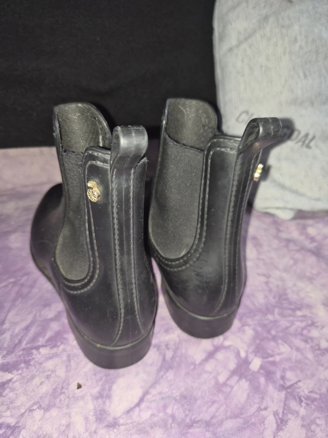 Ilse Jacobsen Black Chelsea Rain Boots - photo 4