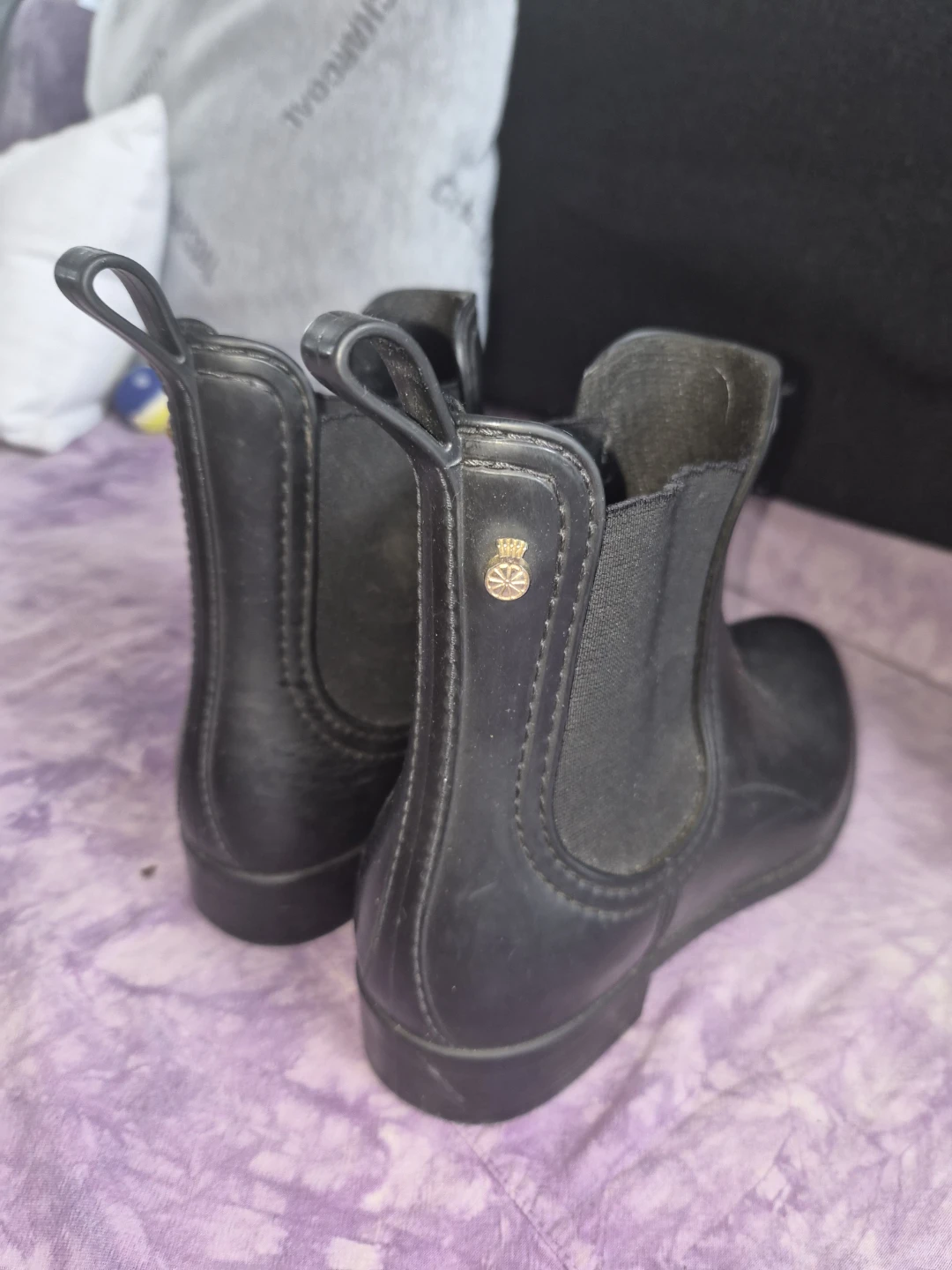 Ilse Jacobsen Black Chelsea Rain Boots - photo 5
