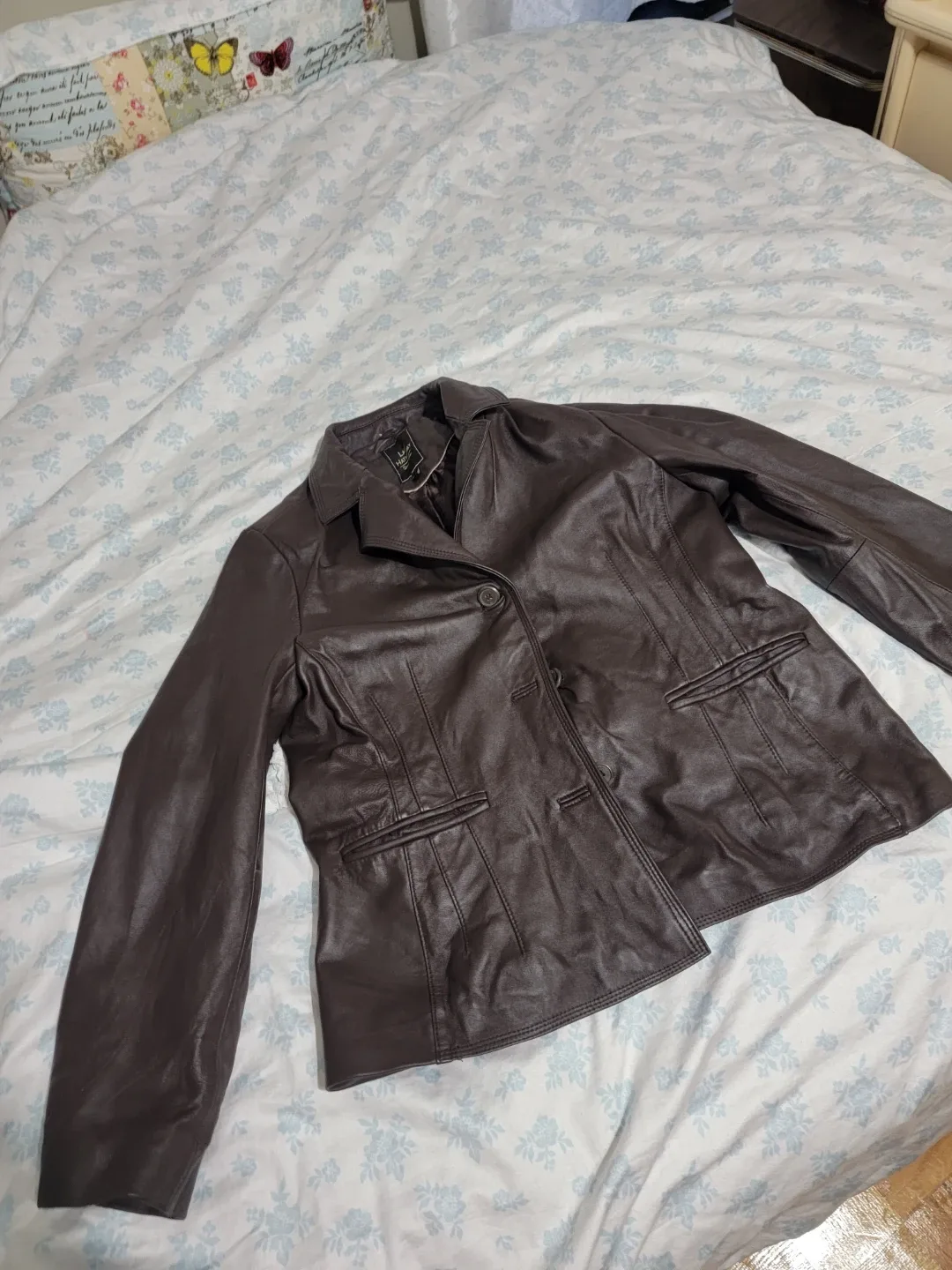 Lady Hathaway Design Leather Jacket - XL