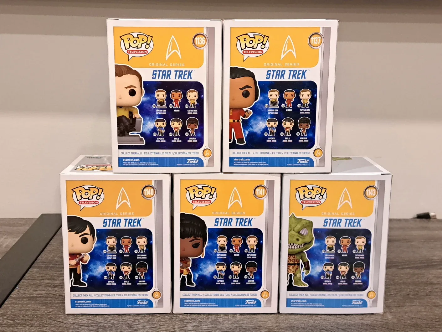 🌌 Star Trek Original Series 🌌 Captain Kirk Khan Sulu Uhura Gorn image indicator(3)