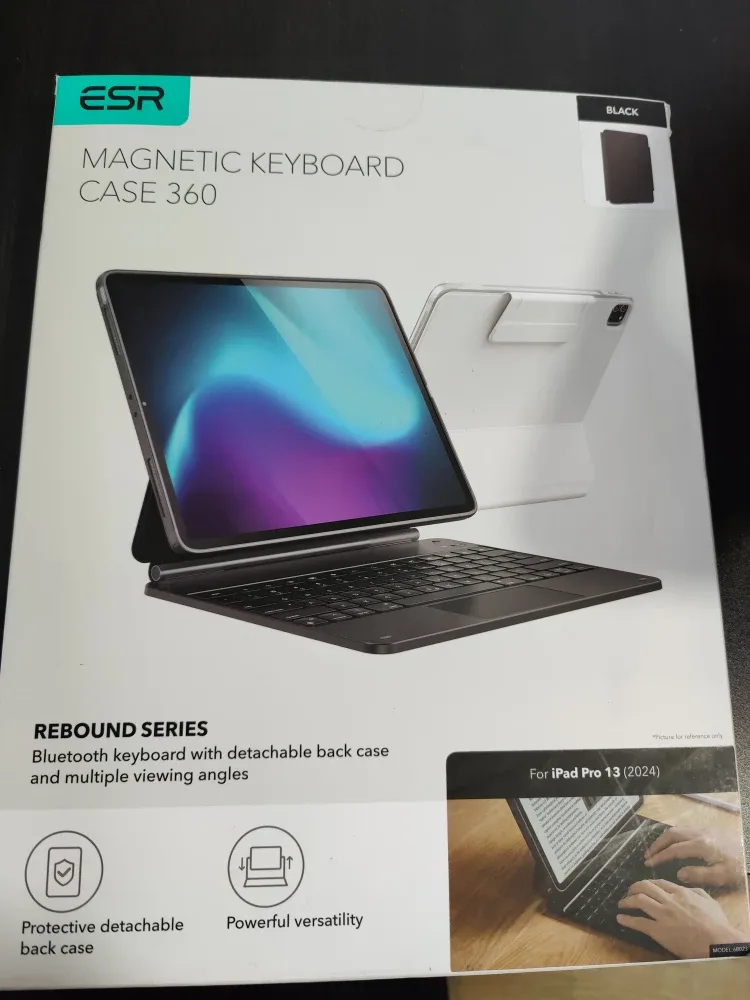 ESR Magnetic Keyboard Case 360 for iPad Pro 13 (2024) image indicator(3)